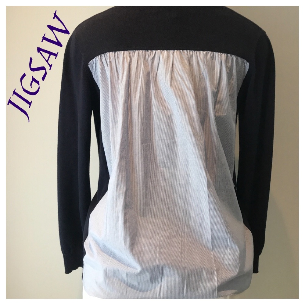 JIGSAW Shirt-back Cardigan
